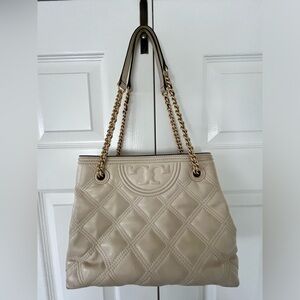 TORY BURCH FLEMING SOFT TOTE, Very Good Condition
